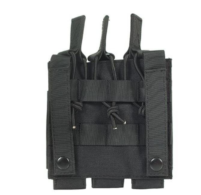 8Fields Triple magazine pouch suitable for MP5/MP7/MP9 - Black